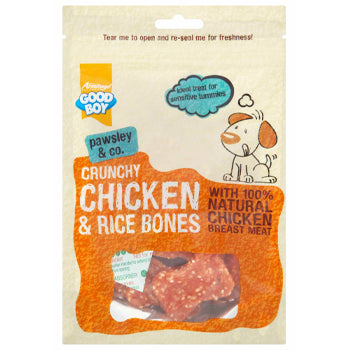 Crunchy Chicken & Rice Bones - 100G