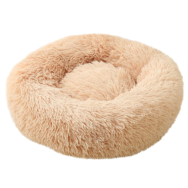 Coco Kindi Soft Plush Round Bed-Champagne 50cm SKU: CK-0507-C