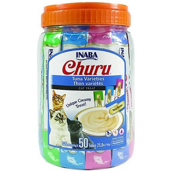 Inaba Churu Tuna Varieties 14gx50pcs