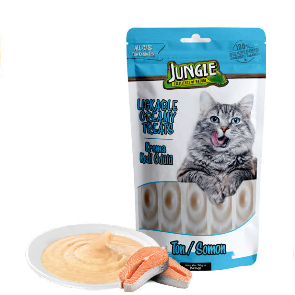 Jungle Licklable Treat Tuna & Salmon For Cat 14gx5