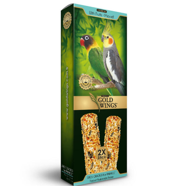 Goldwings Premium Parakeet Fruit Double Stick 2*60GR