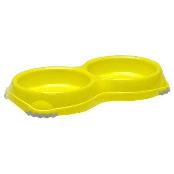 Moderna Double Smarty Bowl XSmall - Yellow
