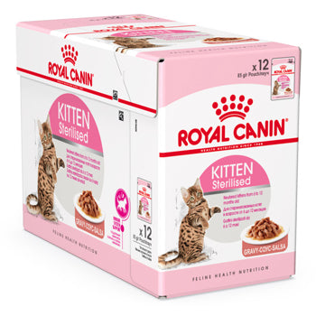 Feline Health Nutrition Kitten Sterilised Gravy (WET FOOD - Pouches)
