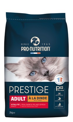 Pro-Nutrition Prestige Dry Food with Turkey for Adult Cats 2 kg