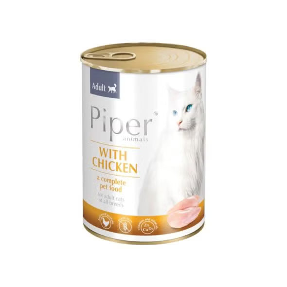 Piper Wet cat food with chicken 400g