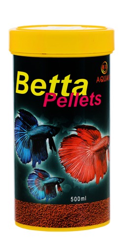 Aquav Food Pellets for Betta Fish 500 ml
