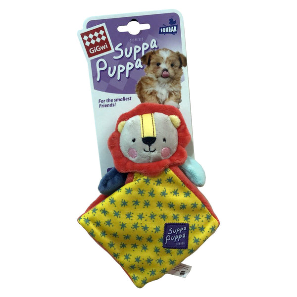 Suppa Puppa Lion with Squeaker & Crinkle XS