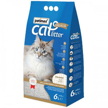 Patimax Premium Ultra Clumping Cat Litter Soap Fragrance 6L