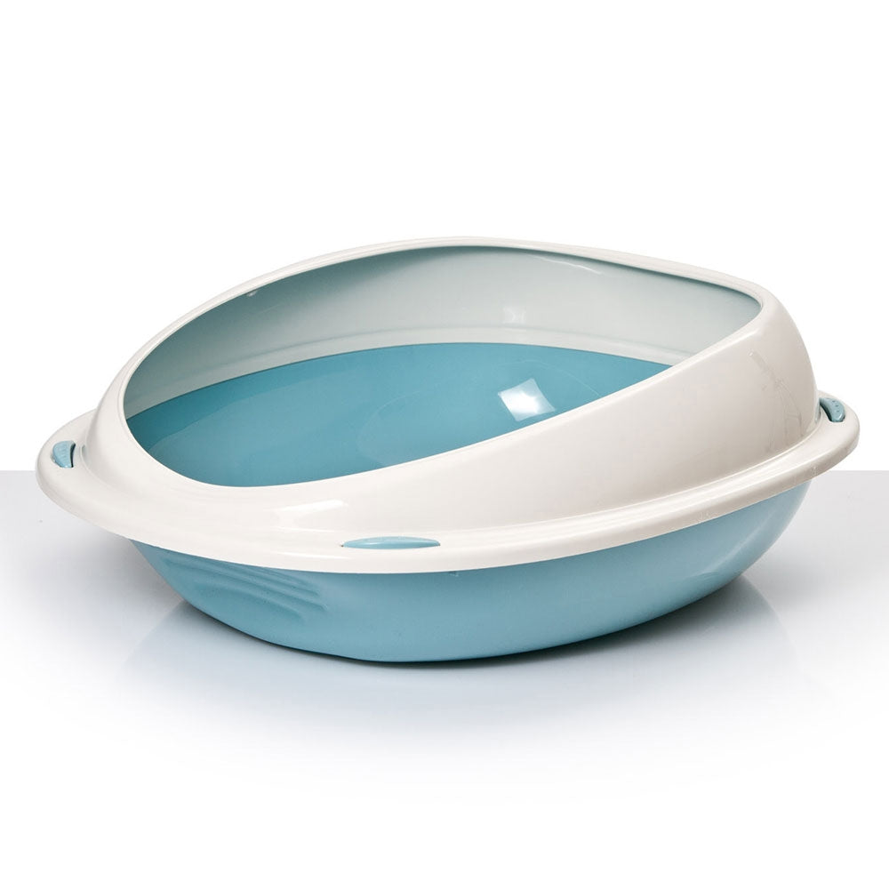Georplast Shuttle 57cm Cat Litter Tray - Blue