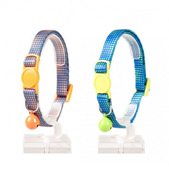 Duvo Cat Collar Nylon Mixed Colors Retro Dots 20 - 30cm / 10mm
