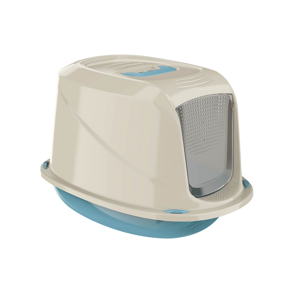 Georplast Galaxy Jumbo Cat Litter Box - Light Blue