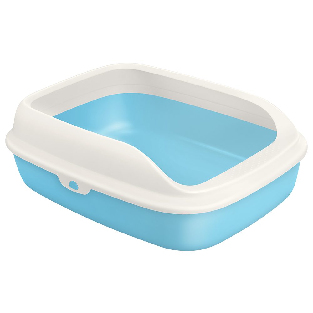 Pakeway Cat Toilet Tray-Blue-Small-40.5*30*13.8 Cm SKU: PAE-LH-P0075-Blue