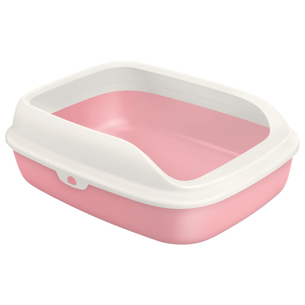 Pakeway Cat Toilet Tray-Pink-Small-40.5*30*13.8 Cm SKU: PAE-LH-POO7S-Pink