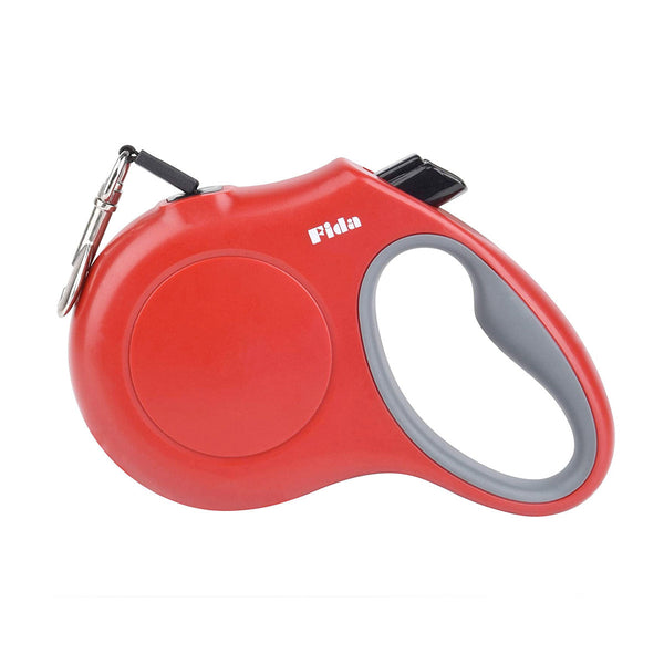 Fida Retractable Dog Leash (JFA Series)  - L (Red)