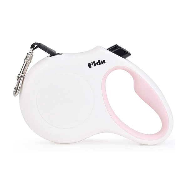 Fida Retractable Dog Leash (JFA Series)  - L (White)