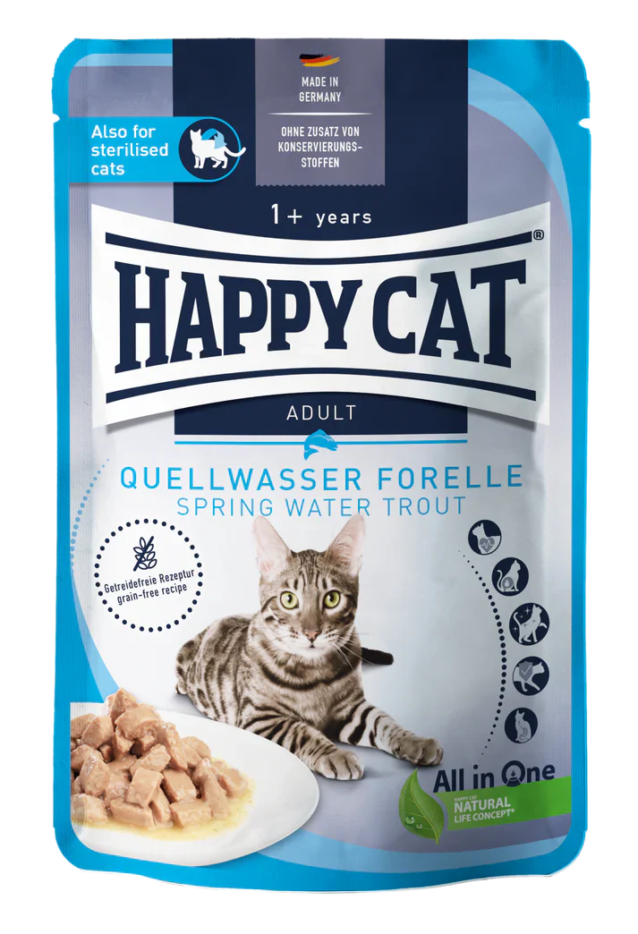 Happy Cat MIS Culinary Spring Water Trout 0.085g (Min 20pcs - 0.085g)