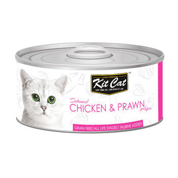 Kit Cat Chicken & Prawn 80g