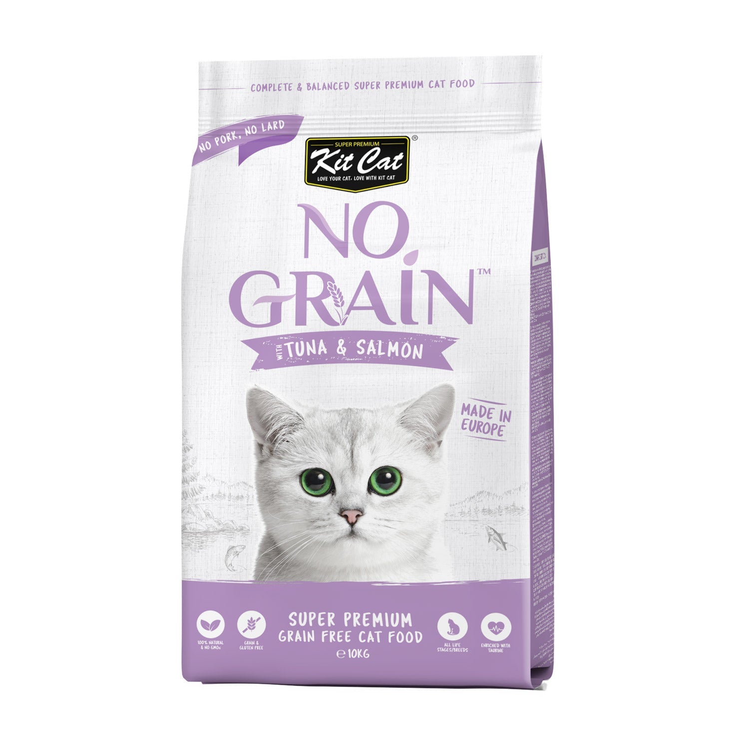 Kit Cat No Grain Super Premium Cat Food with Tuna & Salmon 1kg