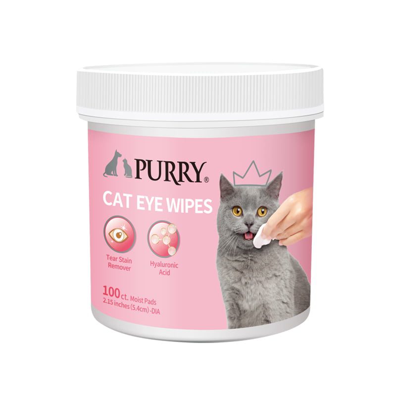 Purry Eye Wipes for Cats-100ct SKU: PG-3222