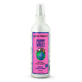 earthbath Puppy Spritz, Wild Cherry with Skin & Coat Conditioners 8oz