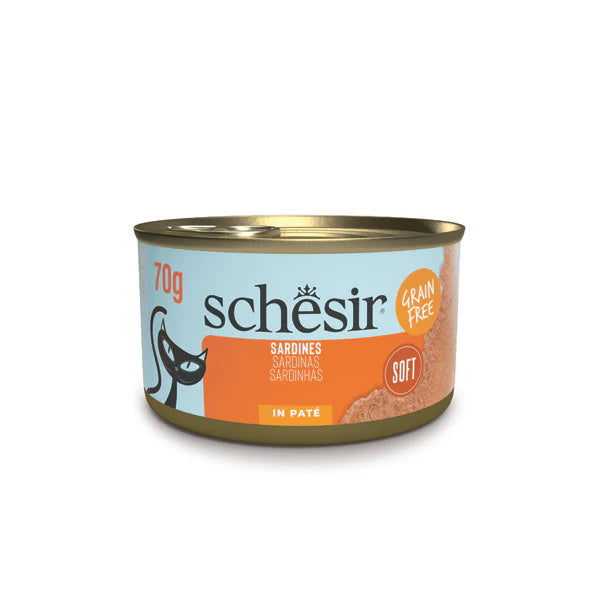 Schesir Grill Pate' Cat Can Sardines 70