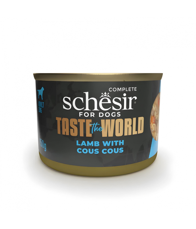 Schesir Taste The World Dog Wholefood - Lamb With Cous Cous 150g