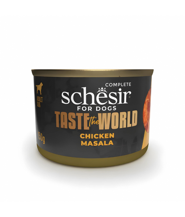 Schesir Taste The World Dog Wholefood - Chicken Masala 150g
