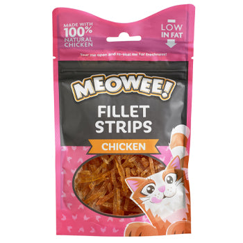 MEOWEE! FILLET STRIPS CHICKEN 35G