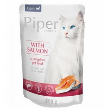 Piper Cat With Salmon 100g