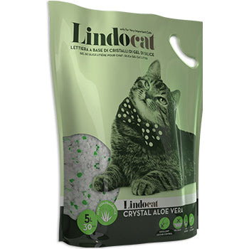LindoCat Crystal Aloe Vera Scent (Silicagel) -  5 L