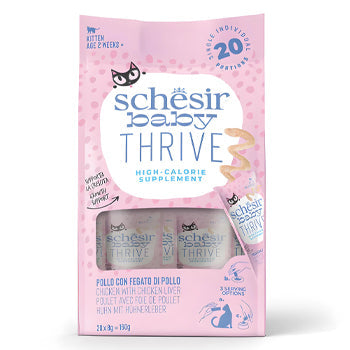Schesir Baby Thrive Mousse Kitten Chicken Treats