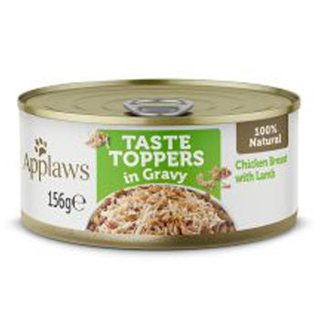 Applaws Taste Topper Gravy Chicken Lamb Dog Tin