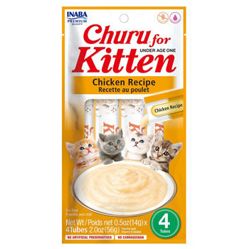 Churu Chicken Recipe For Kitten 4PCS/PK
