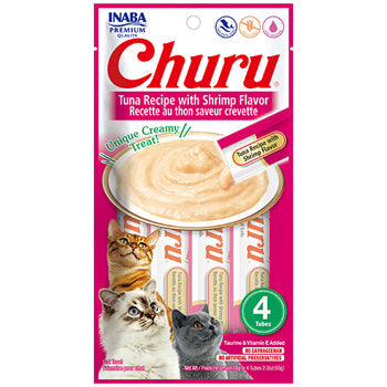 Churu Tuna Recipe With Shrimp Flavor 4PCS/PK