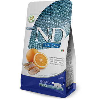 Farmina N&D Ocean Herring & Orange Adult Cat 1.5Kg