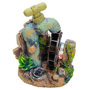 KW Zone Aquarium Resin Decoration: U - 642(14x10x17.5cm)