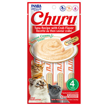 Churu Tuna Recipe With Crab Flavor 4PCS/PK