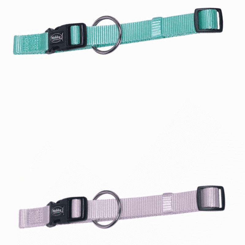 Nobby Adjustable Dog Collar Classic L: 50-65 Cm; W: 25 Mm LILAC SKU: 74704-44