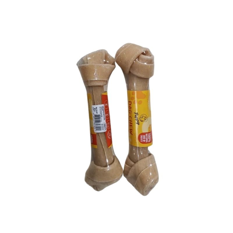 Puppy Dog Chew Knotted Bone 8-8.5" SKU: KB080-1