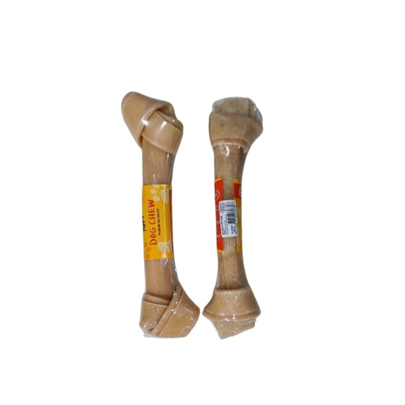 Puppy Dog Chew Knotted Bone 10-10.5" SKU: KB100-1