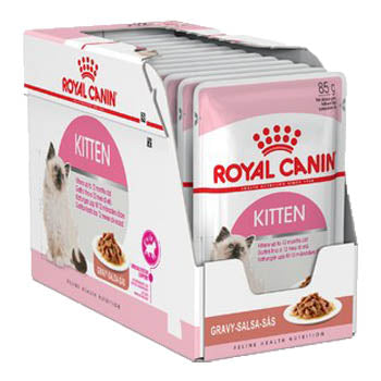 Feline Health Nutrition Kitten Gravy (WET FOOD - Pouches) 85gx12