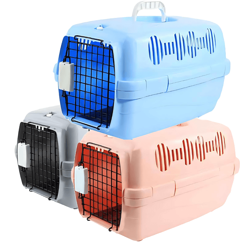Cozy Paws Plastic Pet Carrier 48 x30x29cm-Mibed colour SKU: CP-3866