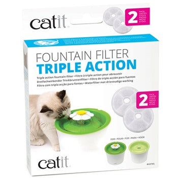 Catit 2.0 Triple Action Filter - 2 pack