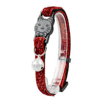 Duvo+ Cat Collar Glitter 2 Nylon Mixed Colors 20-30cm / 10Mm
