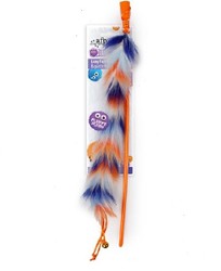 All for Paws Long Fluffer Wand Cat Teaser Toy 1 pcs
