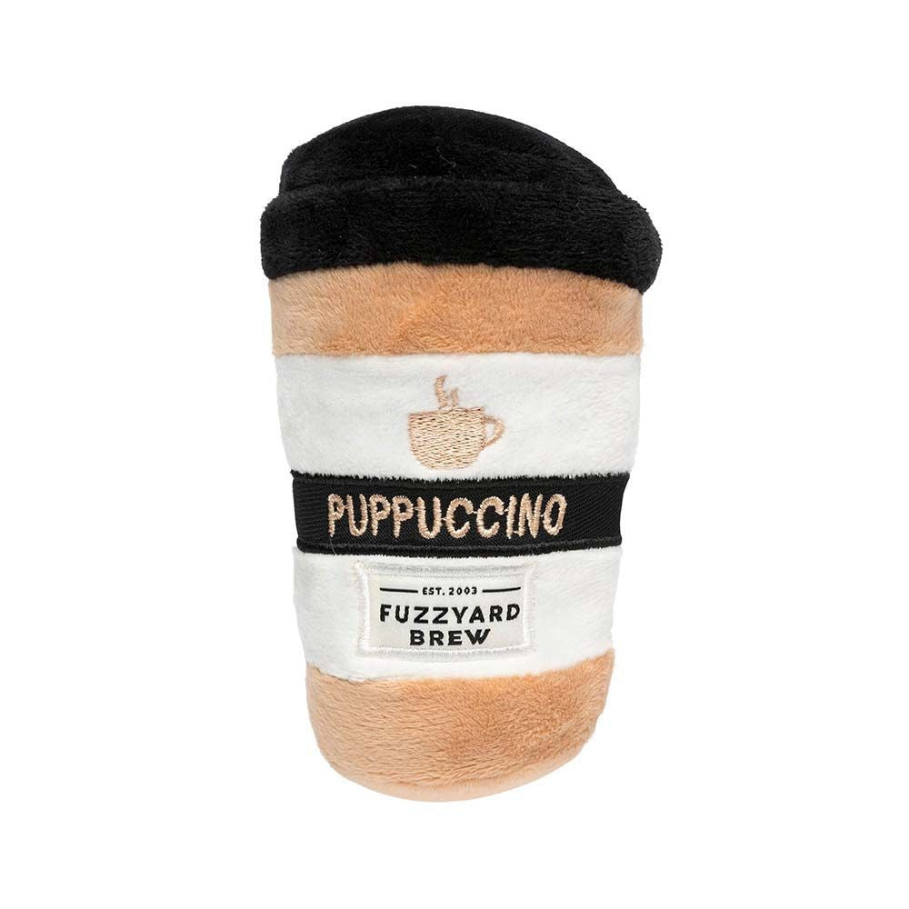 FuzzYard Soft Plush Dog Toy - Take Away Coffee