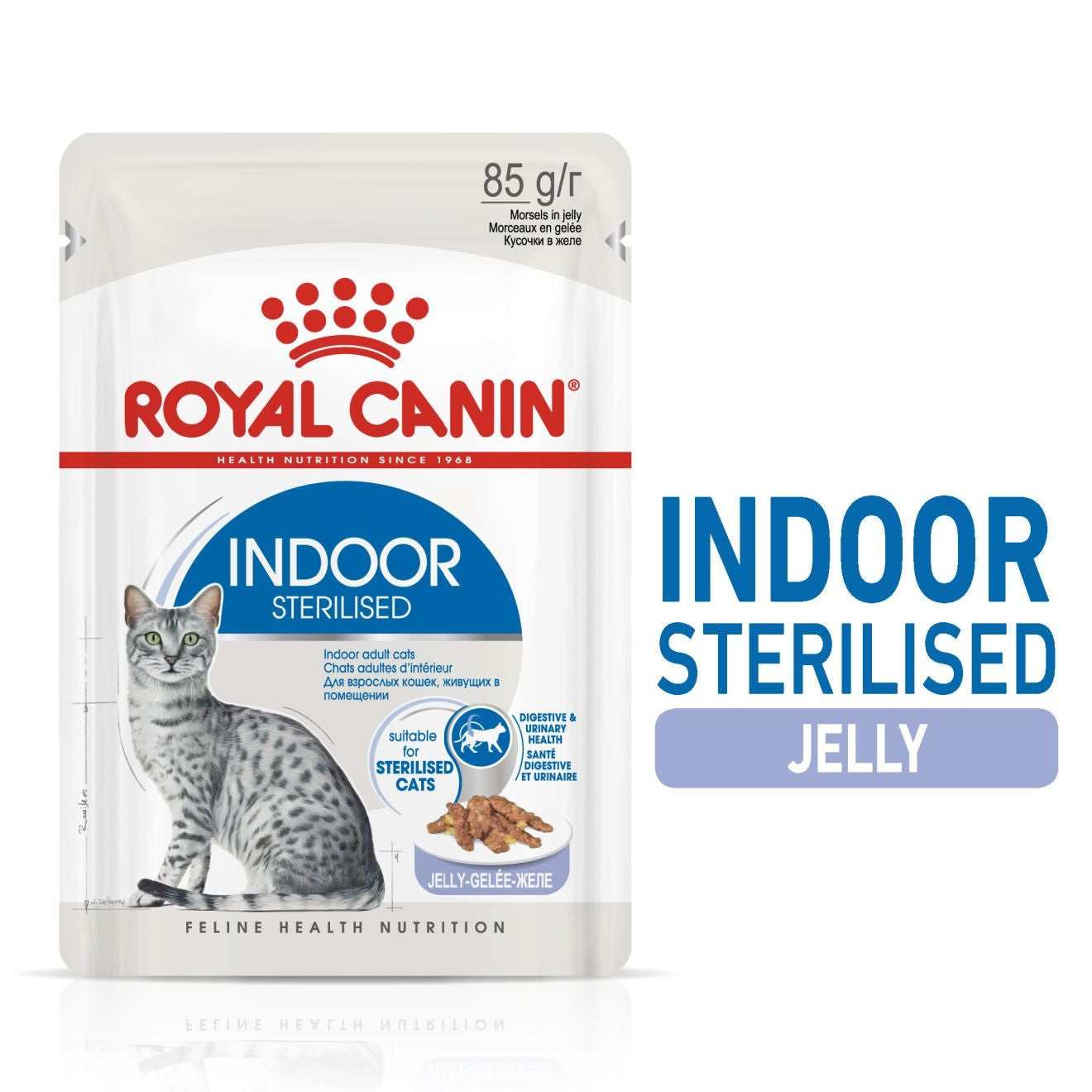 Feline Health Nutrition Indoor Jelly (WET FOOD - Pouches) 85g