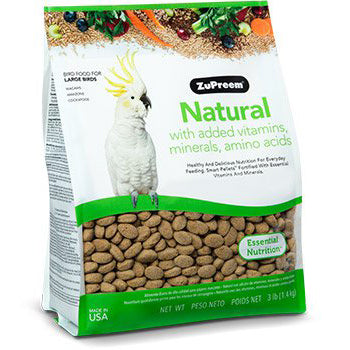 Natural Avian Diet Large Parrots  3lb (1.36kg)