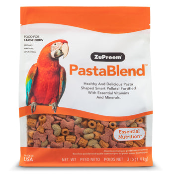 PastaBlend Large Parrot Food 3lb (1.4kg)