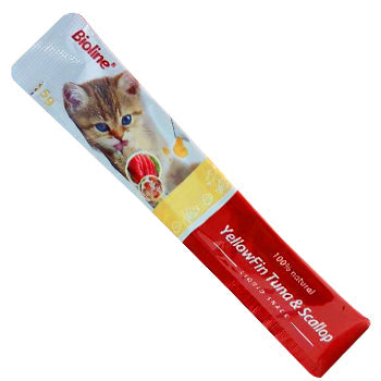 Bioline Cat Treats Yellowfin Tuna & Scallop 15g